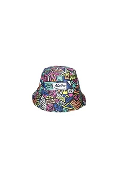 MATCO Matco Bucket Hat -Matco Desenli Renkli Balıkçı Şapka desenli Standart