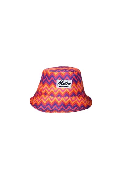 MATCO Renkli Desenli Unisex Balıkçı (BUCKET) Şapka-1