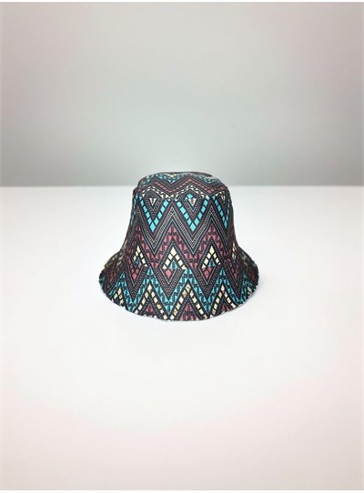 MATCO Renkli Desenli Unisex Balıkçı (BUCKET Şapka-1