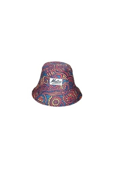MATCO Renkli Desenli-Unisex Balıkçı (BUCKET) Şapka desenli Standart