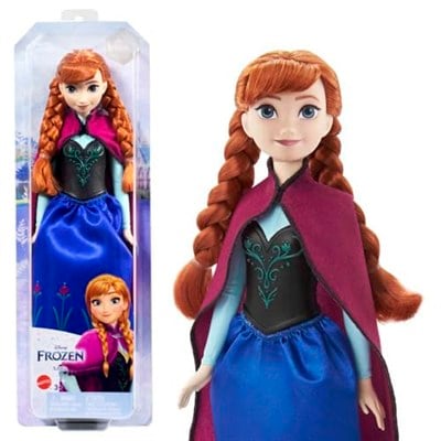 Mattel Disney Karlar Ülkesi Anna Bebek Disney Karlar Ülkesi Anna bebek ve aksesuarlar, filmden esinlenen oyuncak HLW49