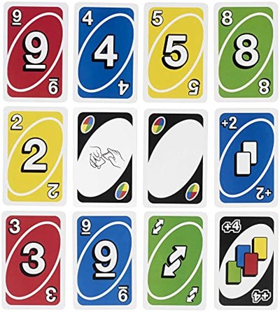 Mattel Games Sevilen UNO Deluxe kart oyunu, ailelerin favorisi ​, K0888
