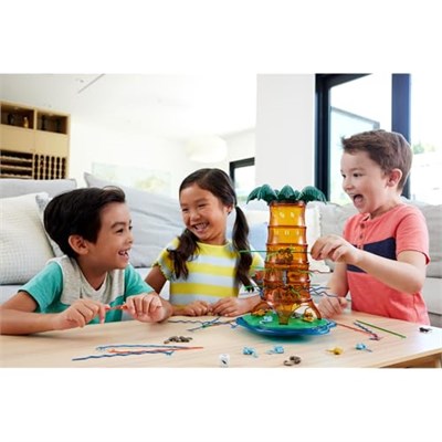 Mattel Games Tumblin Monkeys 25. Yıl Özel Kutu Oyunu Çocuklara ve aile ile arkadaşlarla geçen akşamlara yönelik Tumblin Monkeys 25. Yıl Özel Kutu Oyunu HTW65