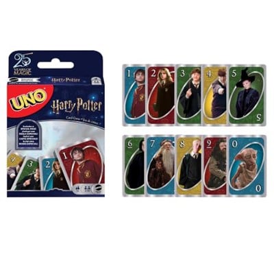 Mattel Games UNO Harry Potter™ UNOÒ Harry Potter™ Kart Oyunu, film temalı 112 kartlık deste, 7 yaş ve üzeri için FNC42