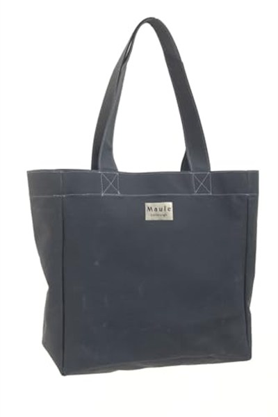 Maule Ortaboy Mumlu Kanvas%100 Pamuk Kadın Omuz Çantası Tote Bag