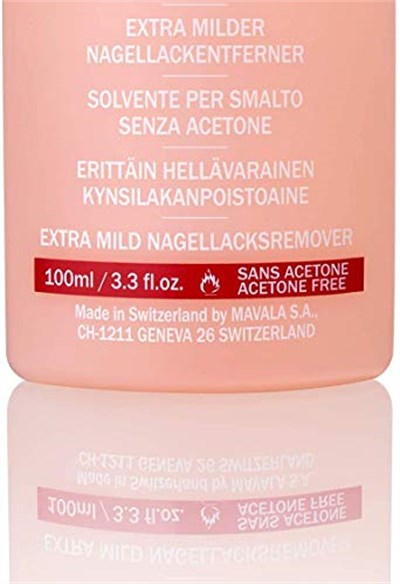 Mavala Extra Mild Nail Polish Remover - Ekstra Yumuşak Asentonsuz Oje Çıkarıcı 100ml