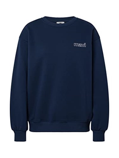 Mavi Logo Baskılı Antrasit Sweatshirt 1611656-82185