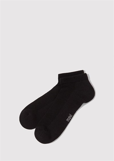 Mavi Siyah Havlu Patik Çorap 091992-900 Siyah-900 One Size