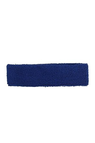 Mavi Sporcu Saç Bandı Ter Bandı Bandana Headband Mavi