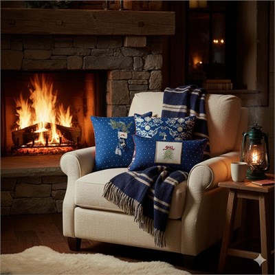 Maxxdeco 30x50 Cm Biyeli Kırlent Kılıfı-royal 12594