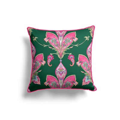 Maxxdeco 43x43 Cm Biyeli Kadife Kırlent Kılıfı- 12435