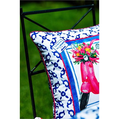 Maxxdeco 43x43 Cm Biyeli Kırlent Kılıfı