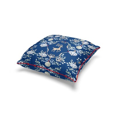 Maxxdeco 43x43 Cm Biyeli Kırlent Kılıfı-royal 12593