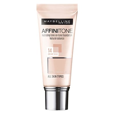 Maybelline New York Affinitone Fondöten - 14 Creamy Beige (30 ml)