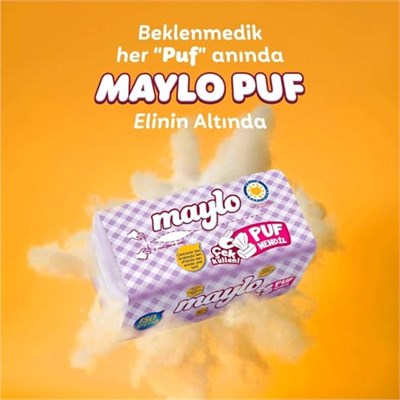 Maylo Puf Mendil 150li - Seçenekler: 1 Adet, 1 Adet 3lü paket, 1 Adet 6lı paket