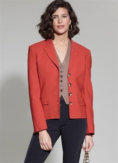 McCalls Melissa Watsondan Bayan Blazer ve Yelek Dikiş Desen Seti, Tasarım Kodu M8350, Bedenler 14-16-18-20-22