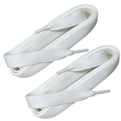 Mcqueen Uyumlu Extra Geniş Yassı Spor Bağcık, Çift Katmanlı Örgülü Ayakkabı Bağcığı, Shoelace, 1 Çift