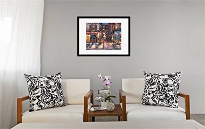 MCS Bulmacalar için Çerçeve, Siyah, 20 x 27 inç veya daha küçük - Seçenekler: 14.25 x 19.25 in or smaller, 18 x 24 in or smaller...
