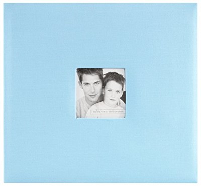 MCS MBI Fashion Stoff 30,48 cm 30 cm (30 cm) sayfa Top Load Scrapbook fotoğraf açıklığı ile, gök mavisi, 12 by 12