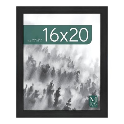 MCS Müze Poster Çerçevesi 16x20 Oniks, Dikey ve Yatay Duvara Asmalı Fotoğraflar, Posterler ve Sanat Baskıları için Büyük Res - Seçenekler: 11 x 17 in, 12 x 18 in, 13 x 19 in, 14 x 22 in, 16 x 20 in...