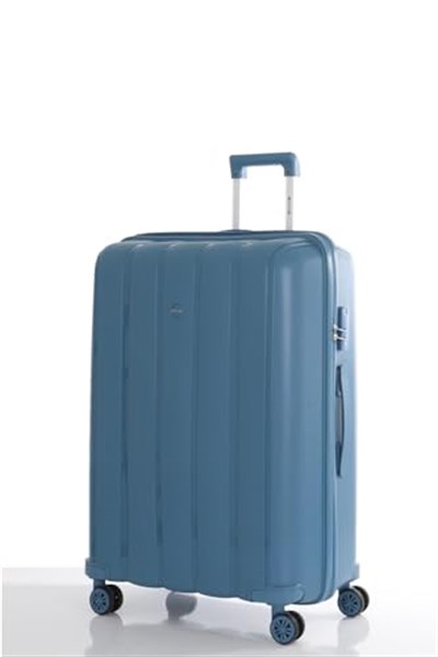 MÇS Polipropilen 2li Valiz Seti Büyük ve Kabin Boy Sky Blue, V305, Sky Blue, Üniseks Yetişkin