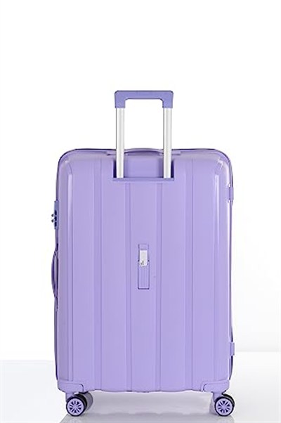 MÇS Polipropilen 2li Valiz Seti Büyük & Makyaj V305 Lila