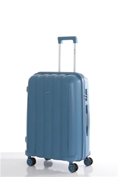 MÇS Polipropilen 4lü Valiz Seti Sky Blue, V305, Sky Blue, Üniseks Yetişkin