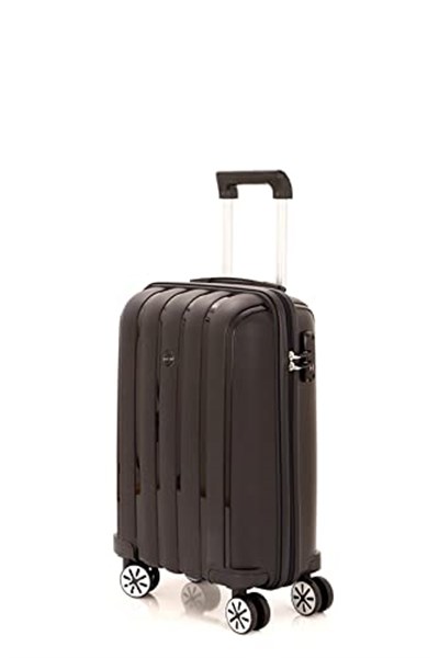 MÇS Polipropilen Valiz V305 55 Cm Siyah