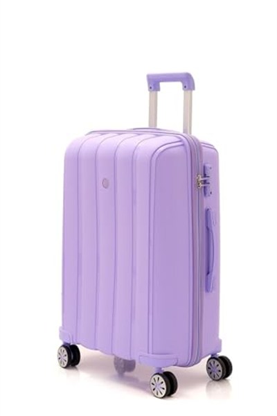 Mçs Polipropilen Valiz V305 65 Cm Lila