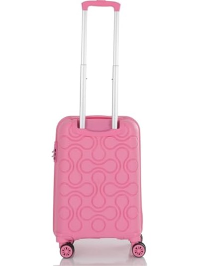 MÇS Polipropilen Valiz V376 55 Cm Pembe