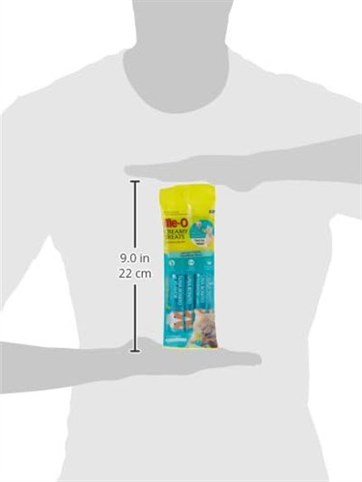 Me-O Kremalı Kurutulmuş Ton Balıklı Kedi Sıvı Ödül Maması 4x15 Gr