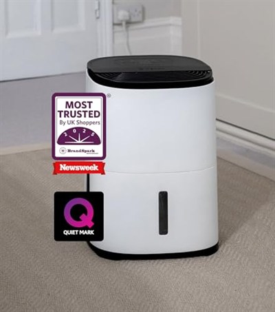 MeacoDry Arete® One 6L Nem Alma ve Hava Temizleyici | Kompakt, Ultra Sessiz 32dB | Küçük Odalar ve Daireler İçin İdeal Yatak Odası Nem Alma Cihazı | H13 HEPA Filtre | Akıllı, Gece ve Çamaşır Modları