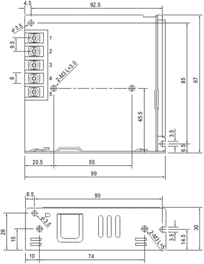 Mean Well LRS-75-12