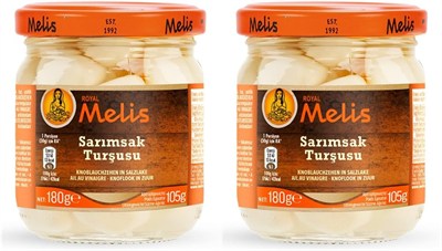 Melis Sarımsak Turşusu 180 gr x 2 Adet