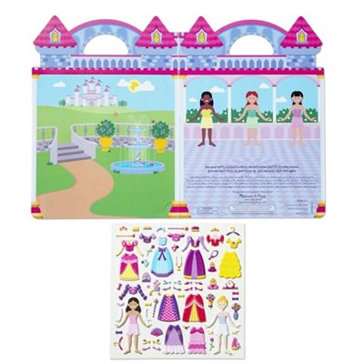 Melissa & Doug – 19100 – tekrar kullanılabilir Gummisticker Prenses