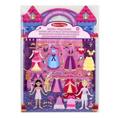 Melissa & Doug – 19100 – tekrar kullanılabilir Gummisticker Prenses