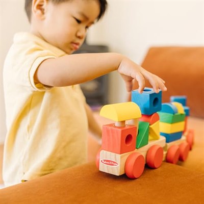 Melissa & Doug Ahşap Tren, 18 Parça (10572)