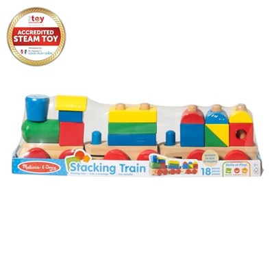 Melissa & Doug Ahşap Tren, 18 Parça (10572)