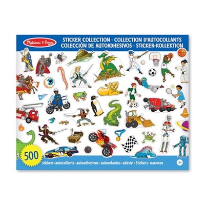Melissa & Doug - Çıkartma Koleksiyonu, Mavi (14246)
