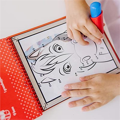 Melissa & Doug Water Wow Su Ile Boyama Kitabı, Çiftlik Noktaları Birleştir (19485)