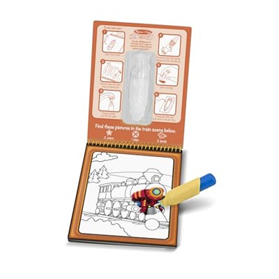 Melissa & Doug Water Wow Su Ile Boyama Kitabı Araçlar (15375)
