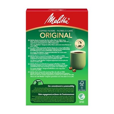 Melitta Original Beyaz Kahve Filtre Kağıdı 1x4 Numara 80li Paket