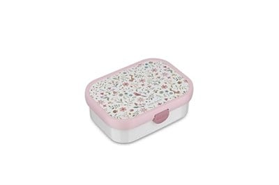 Mepal - Campus Little Dutch beslenme kutusu, çocuk beslenme kutusu, bölmeli ve çatallı, klipsli yemek hazırlama kutusu, BPA içermez ve bulaşık makinesinde yıkanabilir, 750 ml, Fairy Wonders