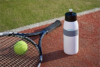 Mepal Ellipse Nordic Denim Sports su şişesi – 500 ml kapasite – Spor ve eğlence için pratik su şişesi – yumuşak çekmeli ağız parçası – bulaşık makinesinde yıkanabilir