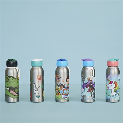 Mepal Insulated Bottle Flip - Up Campus 350 ml Çocuk Termosu Dino