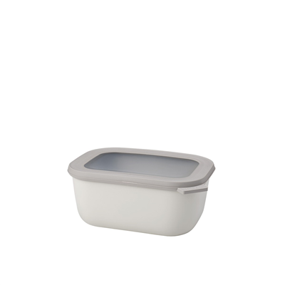 Mepal Multi Bowl Cirqula Dikdörtgen Saklama Kabı Nordic White