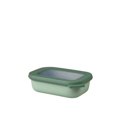 Mepal Multi Bowl Cirqula Dikdörtgen Saklama Kabı Nordic White