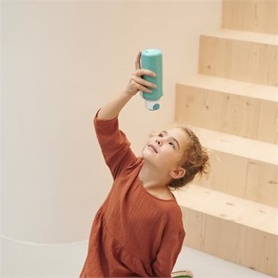 Mepal - Pop-up Campus içecek şişesi, su şişesi, okul için sızdırmaz şişe, tekrar kullanılabilir, BPA içermez ve bulaşık makinesinde yıkanabilir, 400 ml, soğuk pembe