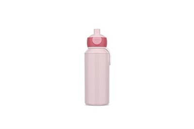 Mepal - Pop-up Campus içecek şişesi, su şişesi, okul için sızdırmaz şişe, tekrar kullanılabilir, BPA içermez ve bulaşık makinesinde yıkanabilir, 400 ml, soğuk pembe
