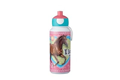 Mepal Su Şişesi 400 ml, At Desenli